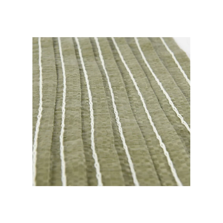 low price Russia Green construction waste garbage polypropylene bags pp woven rice packing bag