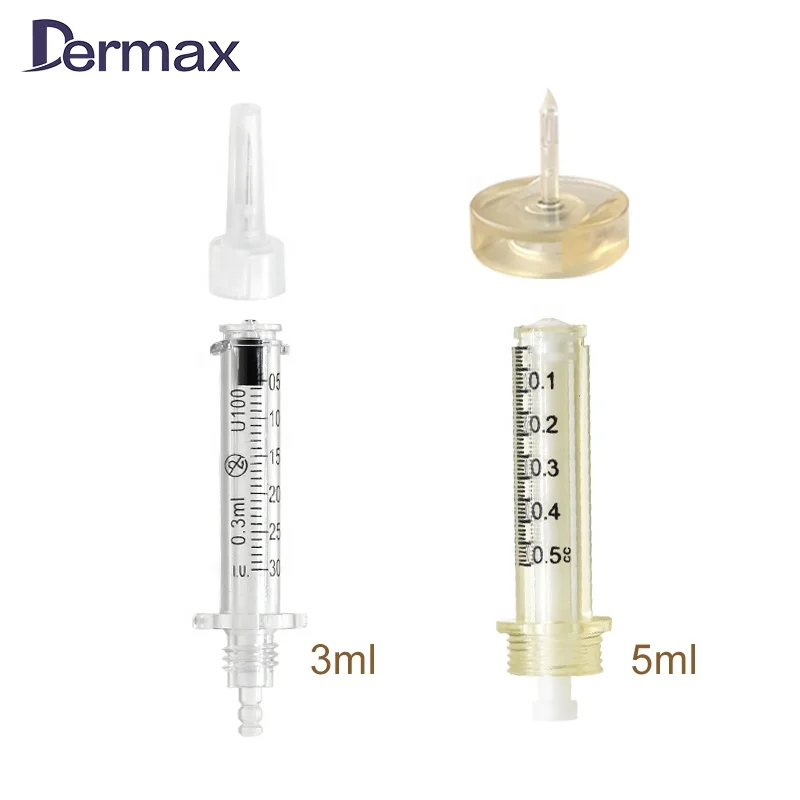 Gold Anti Wrinkle crosslinked ha 2 ml derm hyaluronic injector for hyaluronic pen with CE/ISO