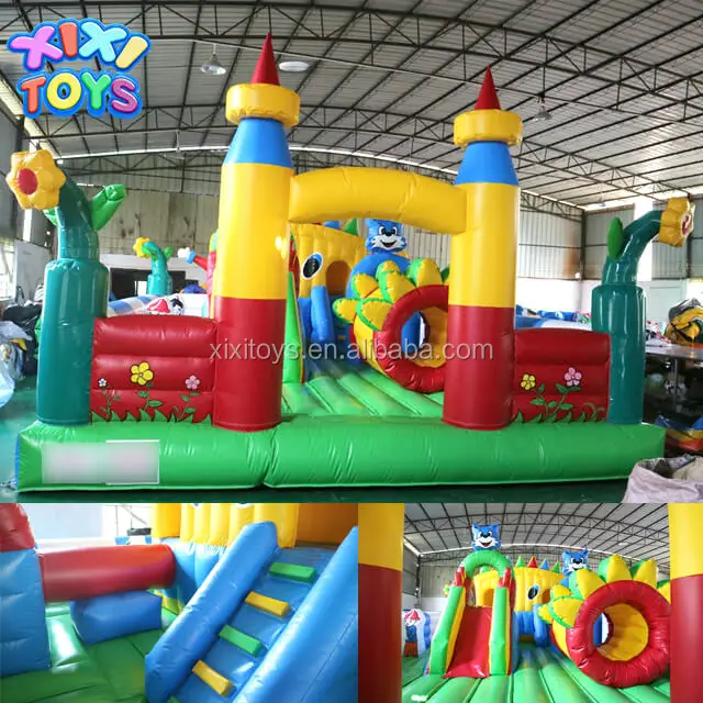10 м гигантский надувной парк развлечений для детских игровых площадок центр крупного плана для детей прыжки надувные Funland