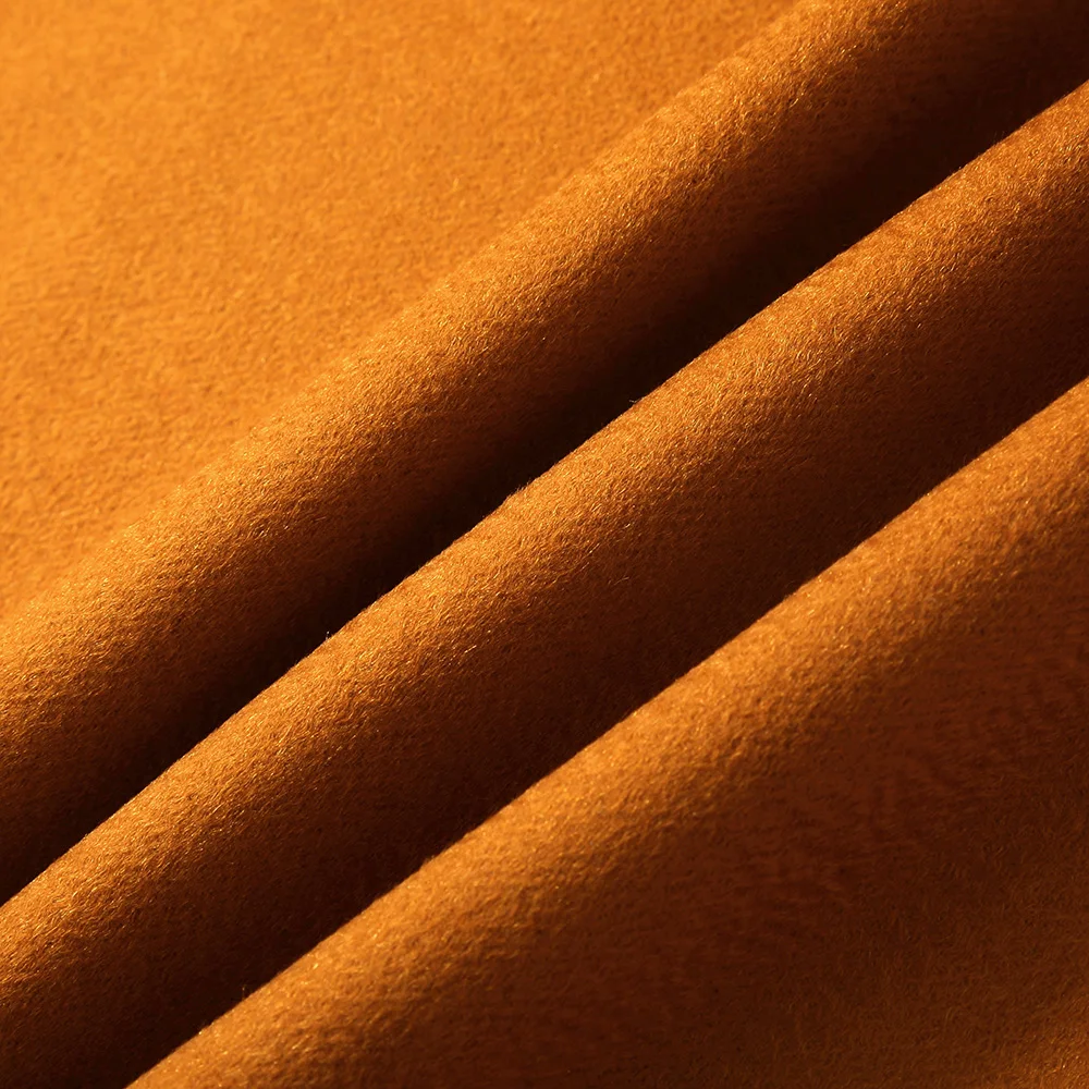 Wholesale double face fleece woolen 100% wool suit fabric