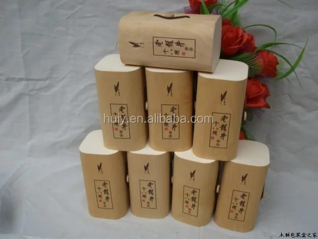 Gorgeous wooden box bamboo tea caddy box for sale