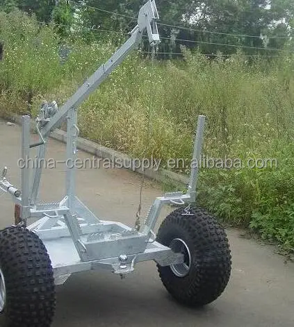 Factory made ATV galvanised Timber trailer TMT030