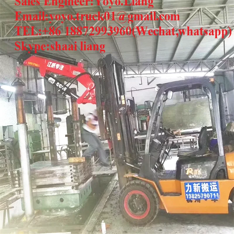 Forklift Attachment - Telescopic Adjustable Forklift Jib Crane Attachment