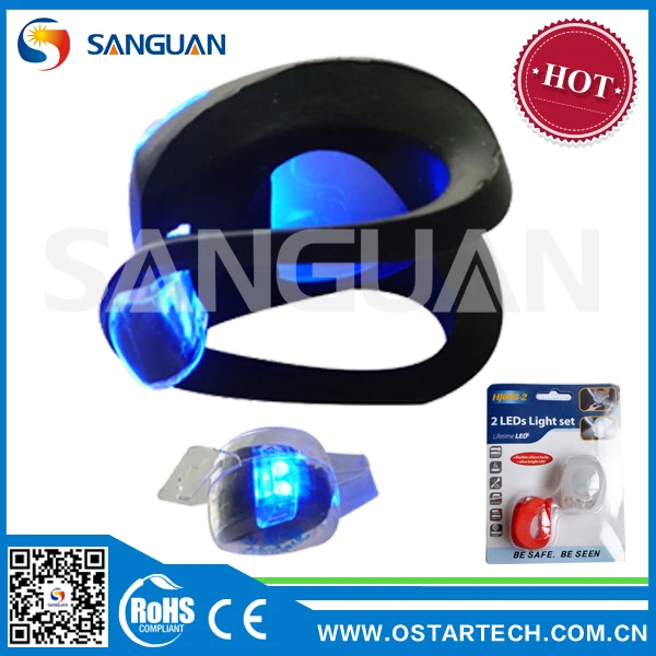 2016 новый дизайн Велосипед Свет с 2 шт. СВЕТОДИОДНЫЕ Лампы