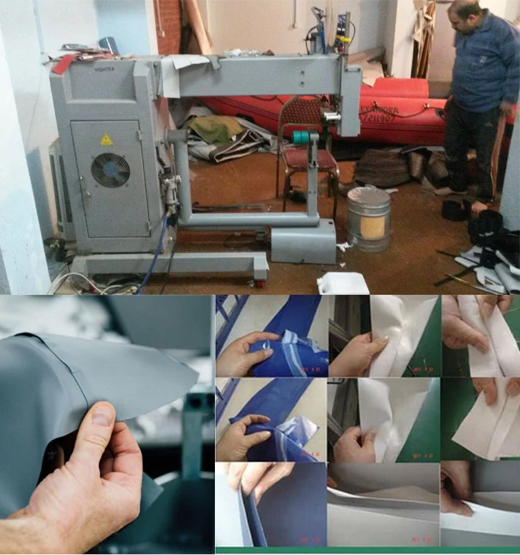 Горячий воздух бесшовный сварочный аппарат для LDPE/PVC/HDPE/EVA/PP caliente para hdpe pvc геомембрана