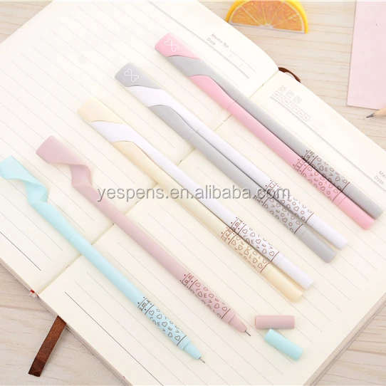 2019 new unicorn creative design fancy cute unique office supplies with gel ink pen set