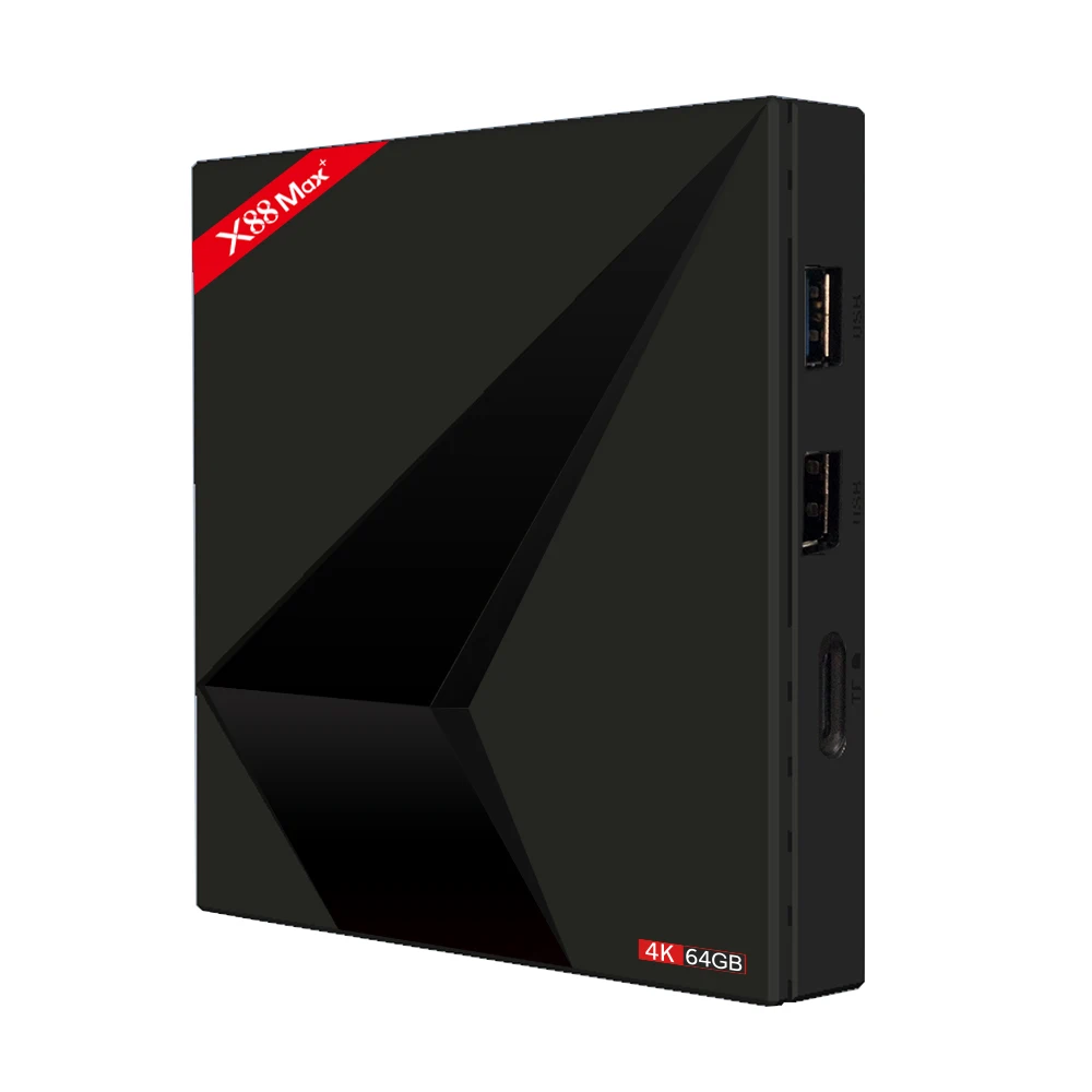 
New product best price Wechip 4G/64G X88 MAX+ RK3328 Smart Android 9.0 TV box 
