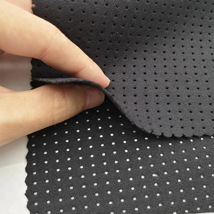 
Perforated neoprene fabric 