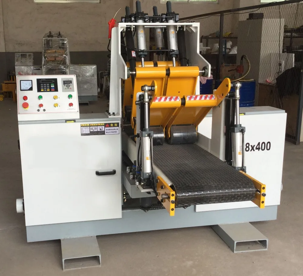 Wood cutting horizontal cnc band saw machine