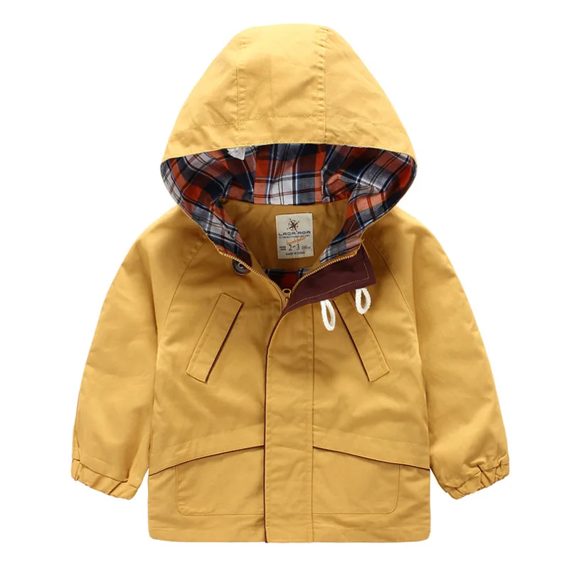 
HT-LBC cool popular warm boy coats Korean Baby boys denim jackets Kids hooded coats cheap 