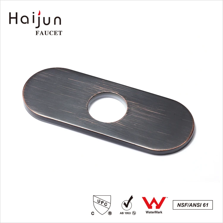 Haijun Products Manufacturer Beautiful Sink Hole Cover Faucet Deck Plate