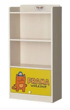 
Kids Wooden Toy Storage Cabinet Wood Kindergarten School Furniture 