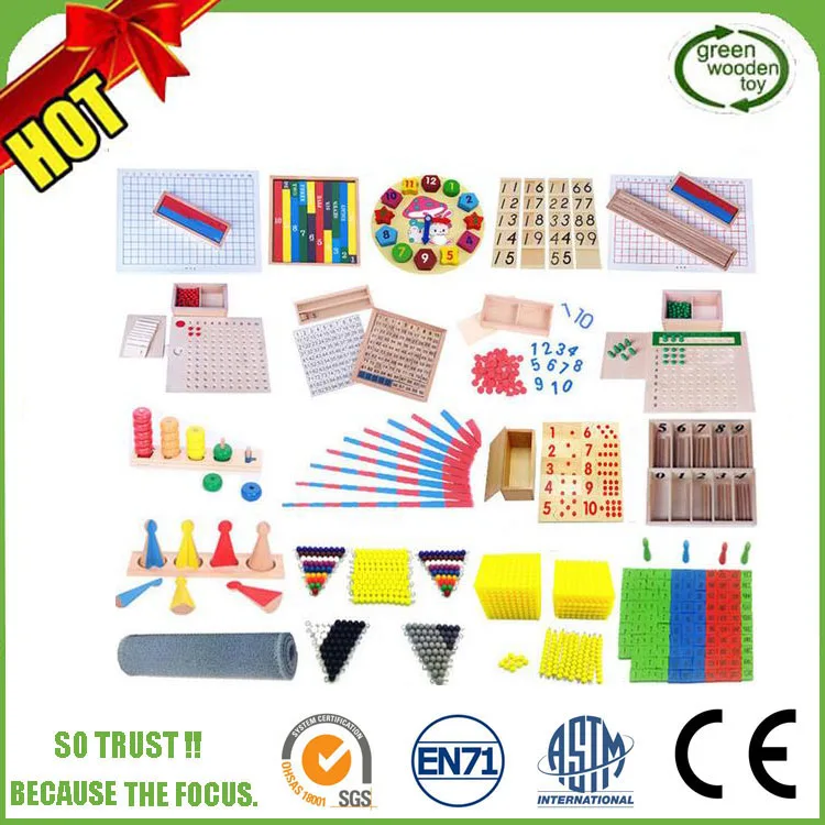 
Kids Montessori Wooden Math Toys,YunHe Wooden Toys 