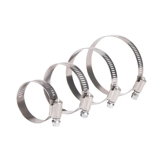 Пружинные зажимы для шлангов американского типа из нержавеющей стали с ремешком 12,7 мм