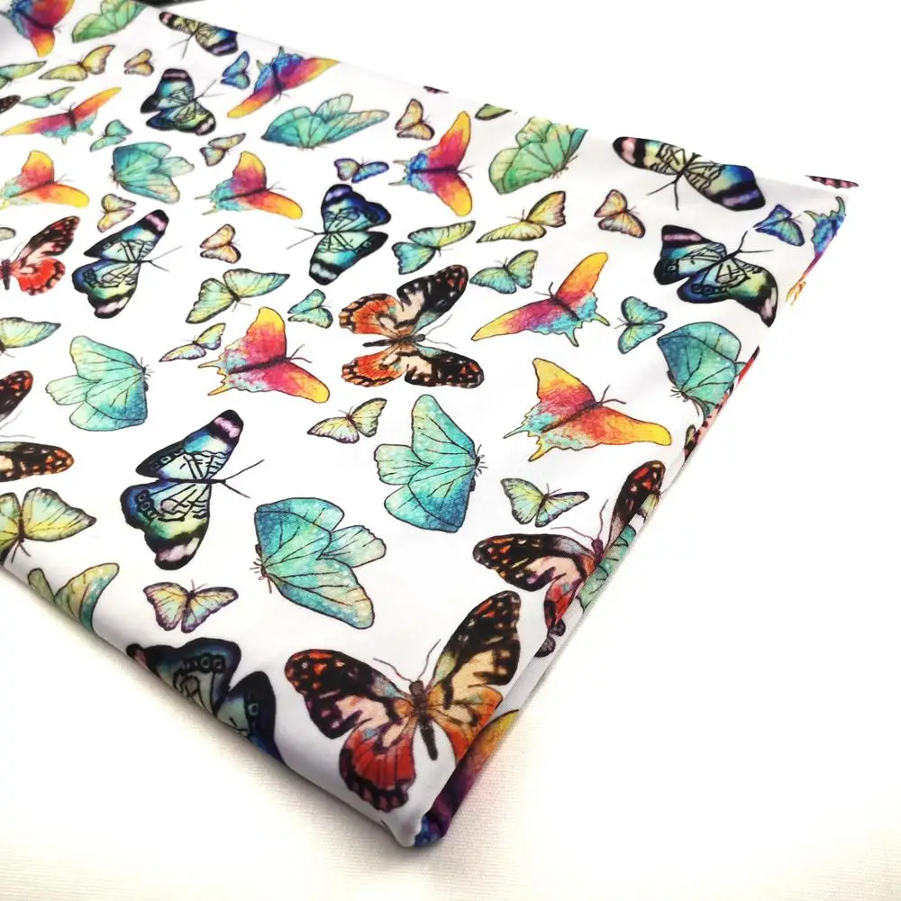 Органический купальники печати стрейч полиэстер Полиамид эластан