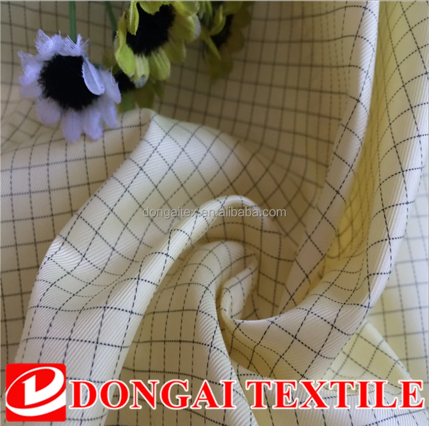 
Hot Polyester Nomex Shikibo Cleanroom Anti-static ESD Fabric 