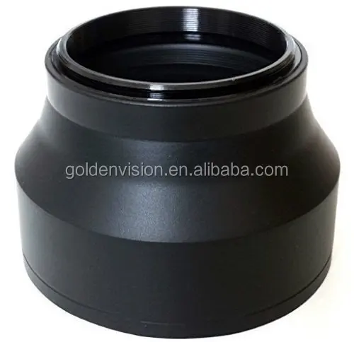 58mm 3-Stage Rubber Collapsible Lens Hood for Canon EF-S 18-55 55-250mm