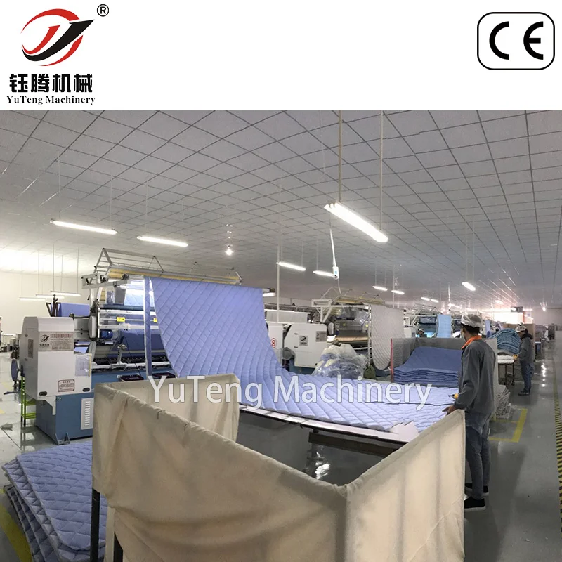 
computerized lock stitch sewing quilting machine,Bed sheet making machine 
