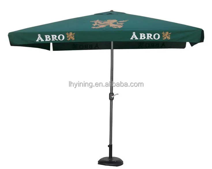 
big size printing outdoor parasol 300cm beer brand printing umbrella adverting parasol 250cm square pepsi printing umbrella 