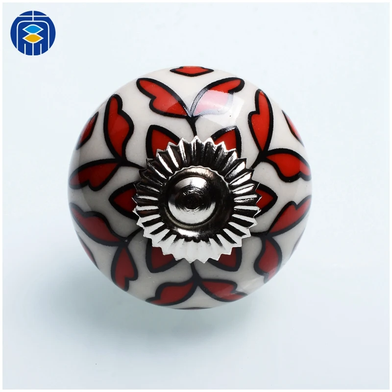 
Decorative Furniture Handle Ceramic Cabinet Pull Knobs Wholesale 
