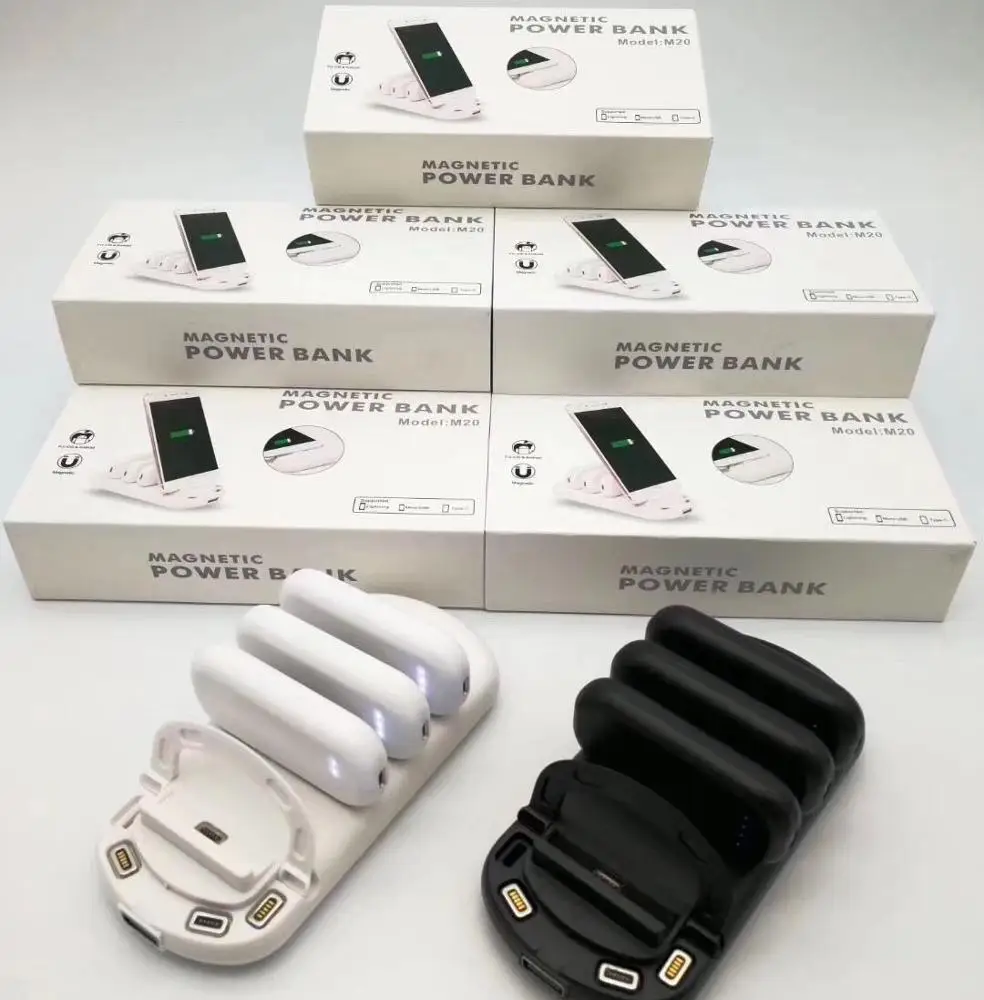 
Innovative Products Qi Standard 10W Fast Charging Wireless Charger Station Rechargeable Magnetic Power Bank Mini 