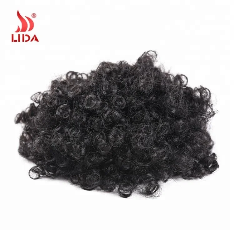 Curly Small Chignon afro Bun Hair Updo Donut Chignon Cheveux Clip In Hairpiece 9inch 2#