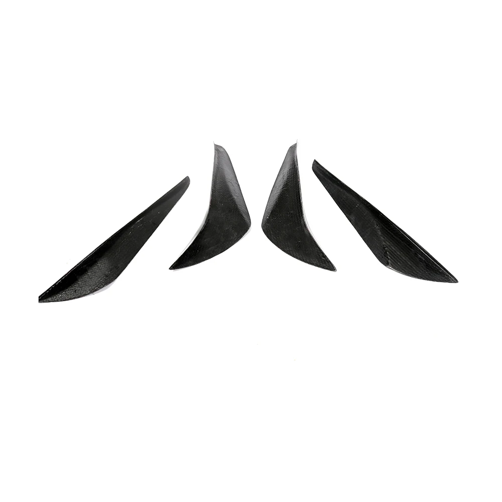 Carbon Fiber BRZ GT86 Front Bumper Fins for Toyota GT86 Scion FRS  FT86 12-18