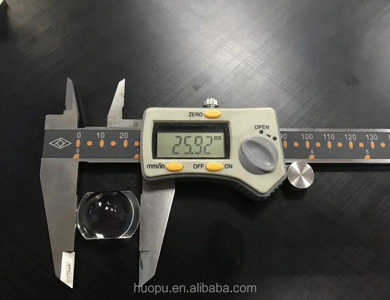 Factory Direct Sales High clear PMMA Plastic Optical Convex Lens for Action camera