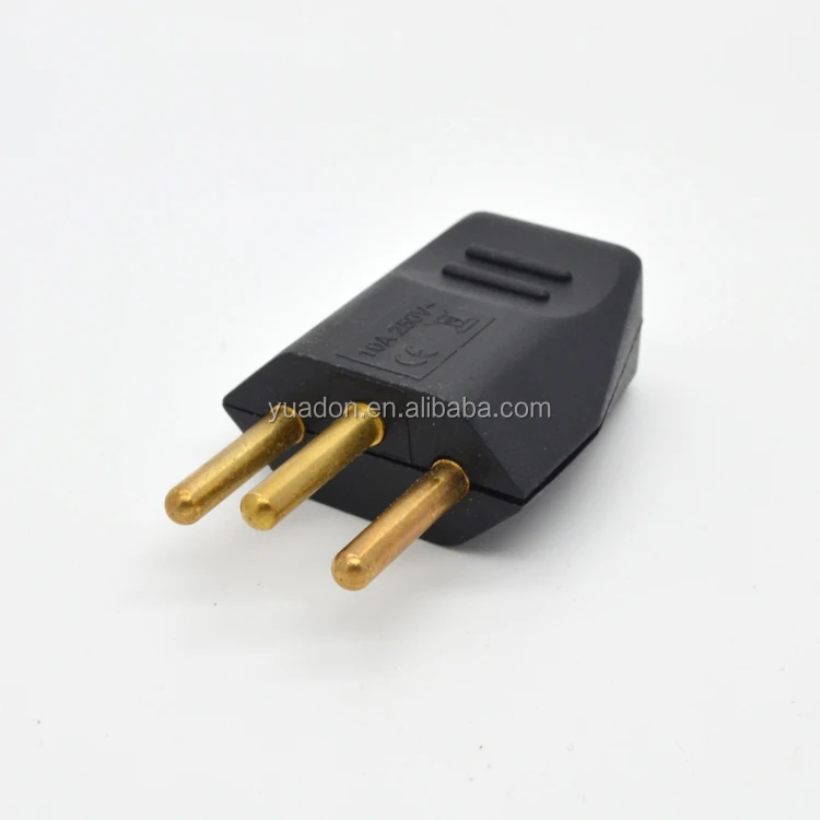 3 prong interchangeable interchangeable brazil adapter