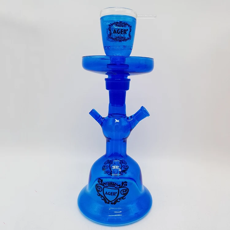 Hot new products colored glass hookah