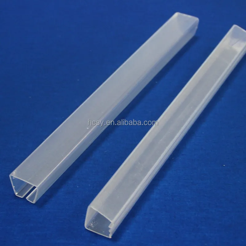 
extrusion clear pvc profile 