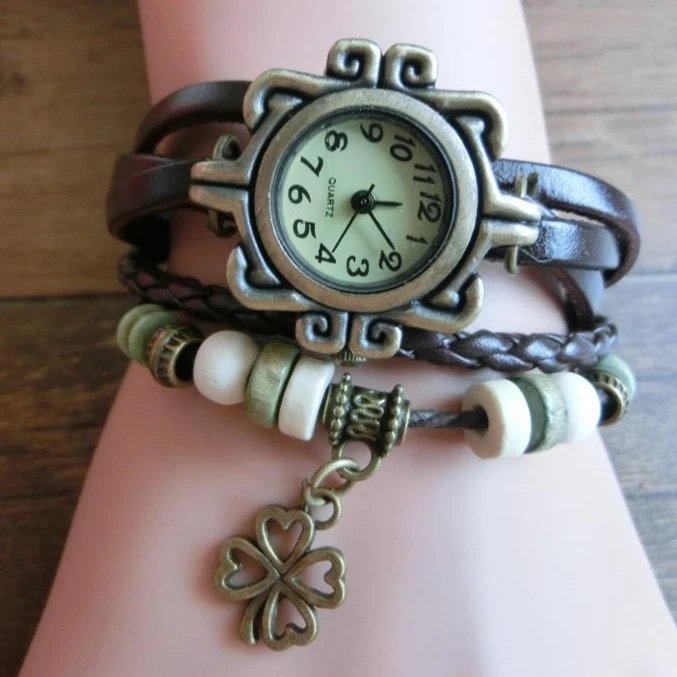 
butterfly vintage fashion lady watches FOR ladies 