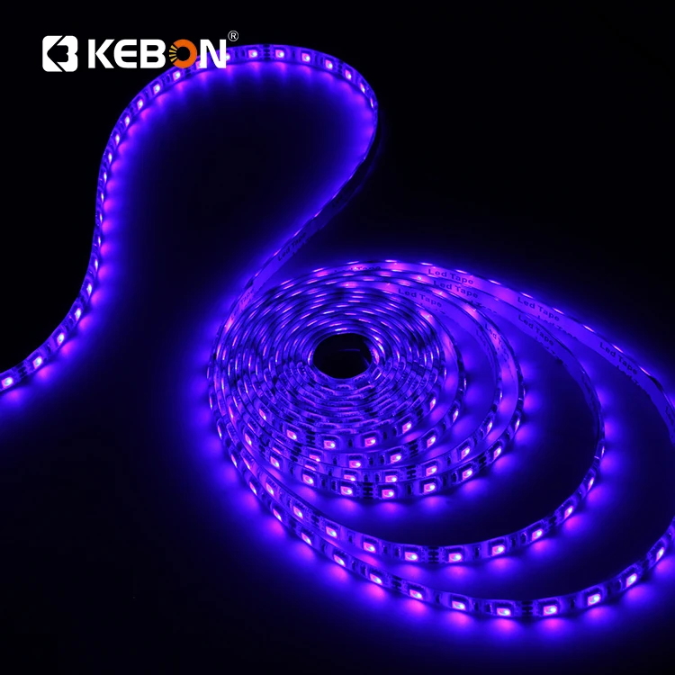 High lumen digital addressable portable waterproof 60led/m RGB 12 24 v 5050 led strip light