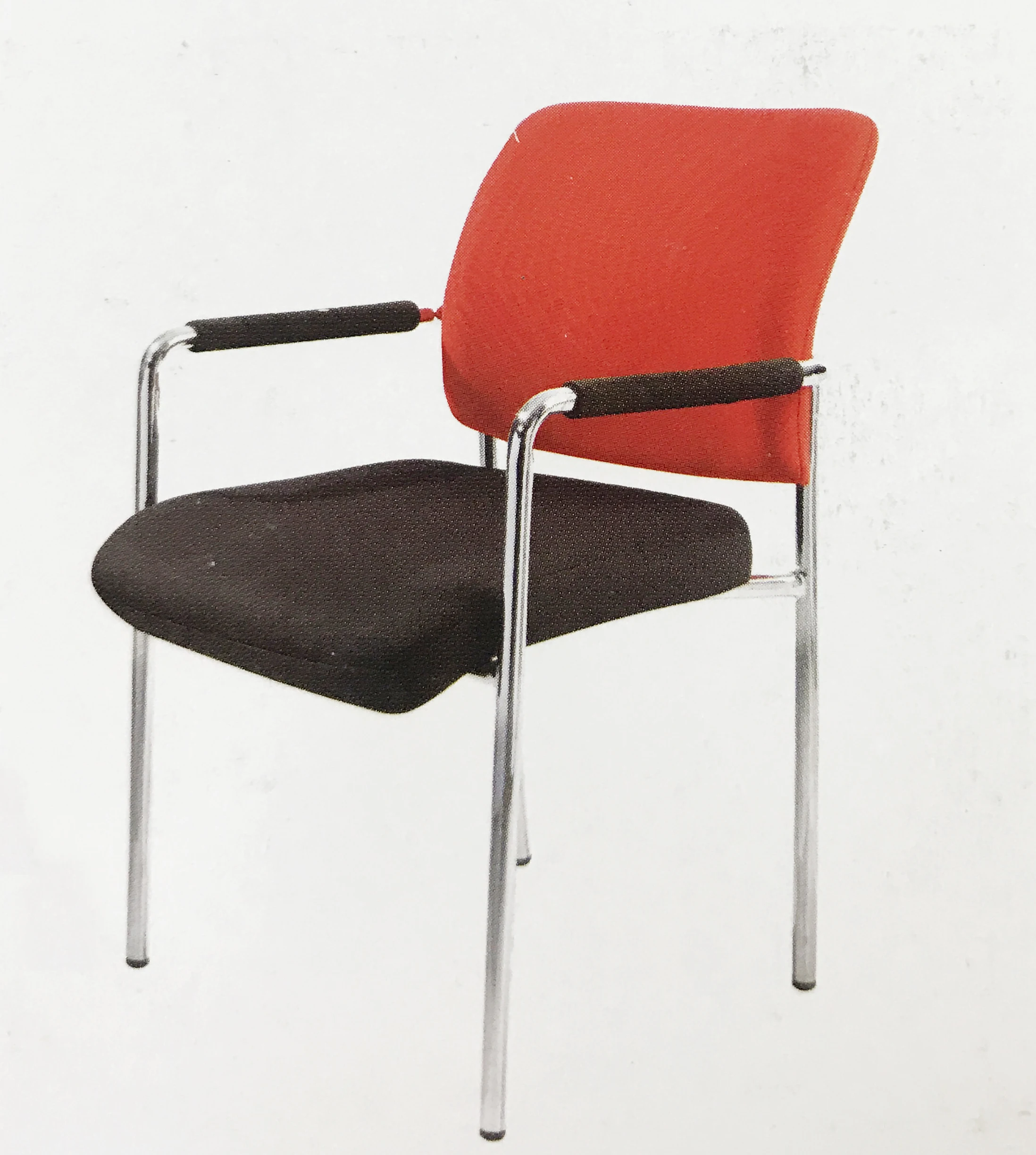 factory supply fabric covering steel meeting ergonomic visitor chair for conference room