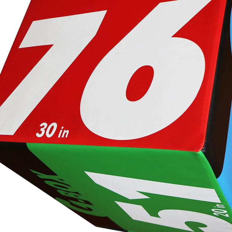 
Soft Foam Adjustable Plyometric Jump Box 