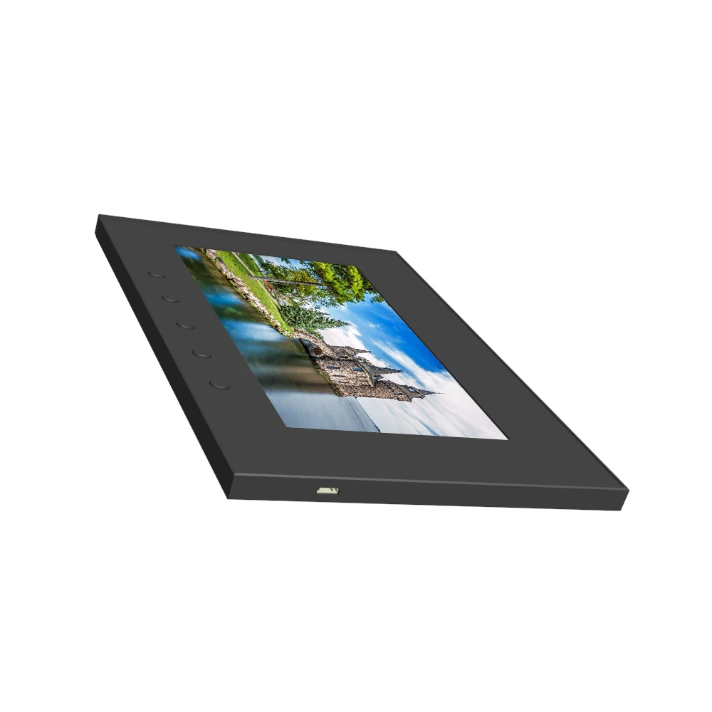 Пластиковая Обложка TFT Цифровая Видео Брошюра для приглашения Lcd Видео поздравительная открытка