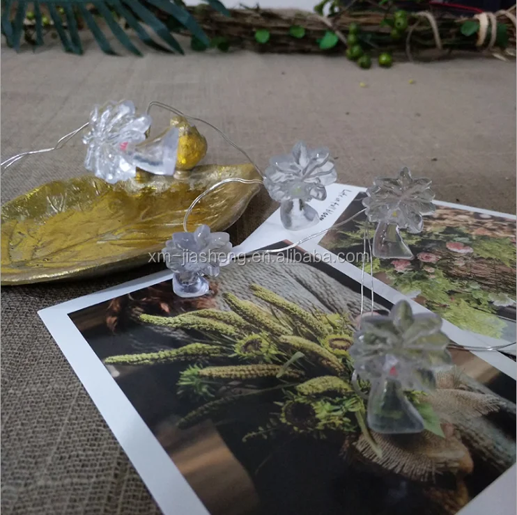 Christmas Party Wedding Decoration HotSell palm tree Shaped Battery operated Silver Copper Led Wire Coconut tree String Lights