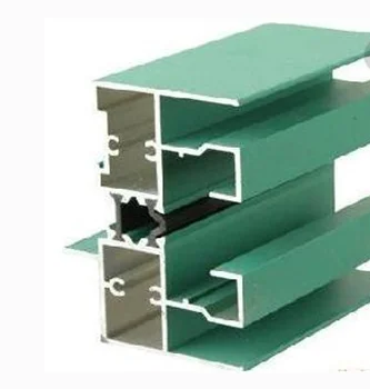 Thermal Break Extrusion 6063 aluminum window profile