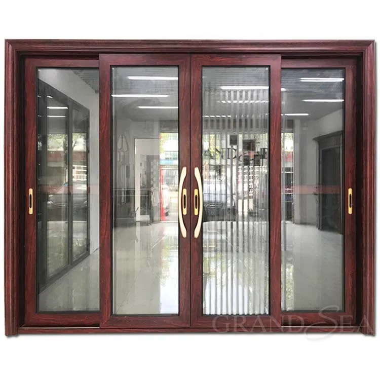 Factory price exterior thermal break heavy duty aluminium glass sliding doors and windows designs