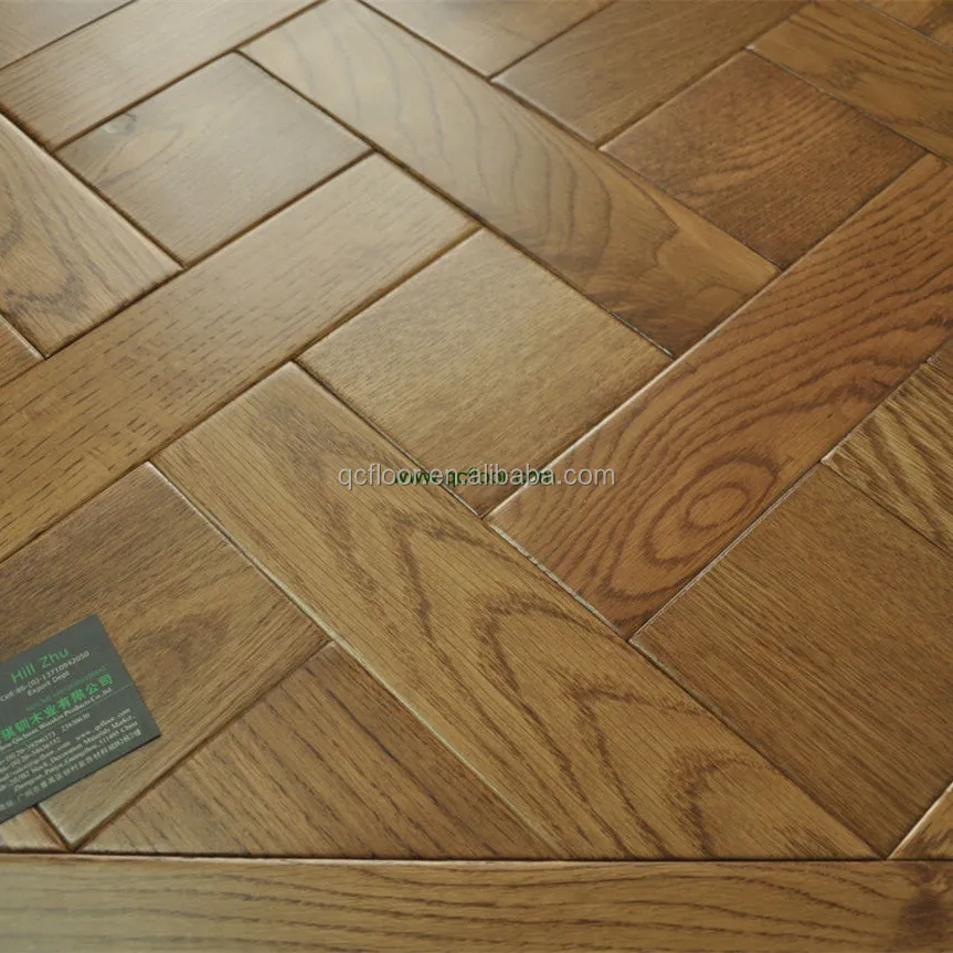 
made in China customized design parquet engineered flooring 