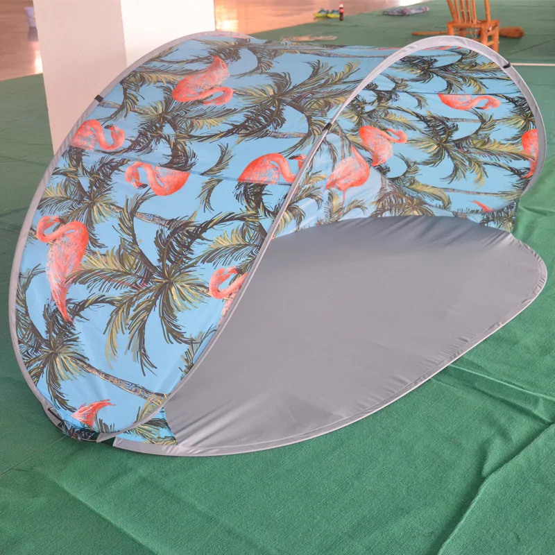 
Portable beach canopy easy pop up sun cabana pop up tent outdoor camping 