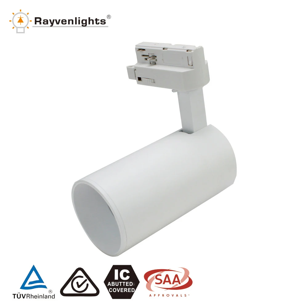 CE Rohs certificate10w track rail light 10w LED COB Track Light three year warranty