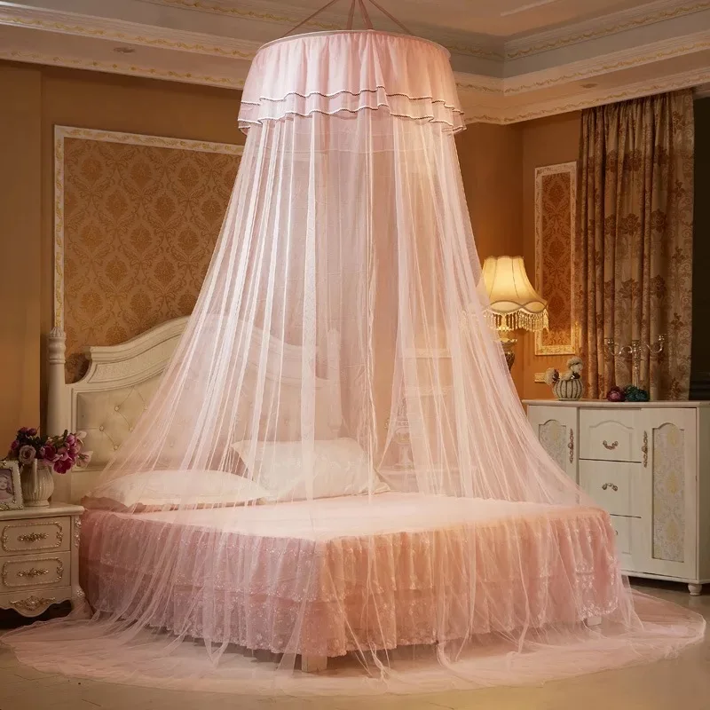 Circle mosquito nets for Bedroom in Lace