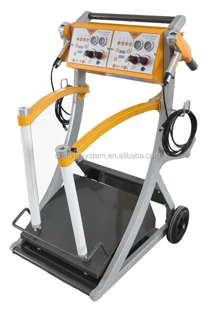 Вибрационные электростатического распыления порошка оборудование с ouble руководство покрытие пистолет