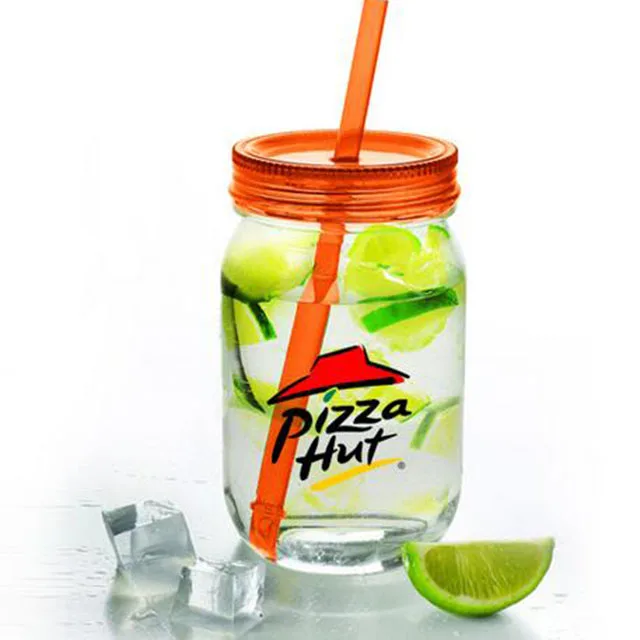 single wall mason jar water bottle, acrylic Mason Jar Sipper tumbler with Straw, 600ml Tritan Single Wall sipper plastic cup