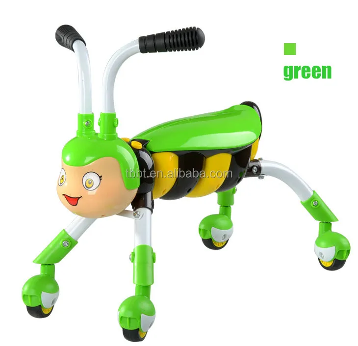 
HANGZHOU BIGBANG Baby Outdoor Toy Twist Swing Bee Honeybee Baby Kick Scooter 