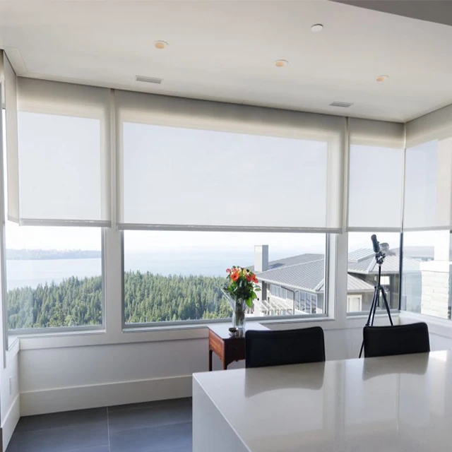 Ready Made printed replacement fabric roller blinds For Home Dedor