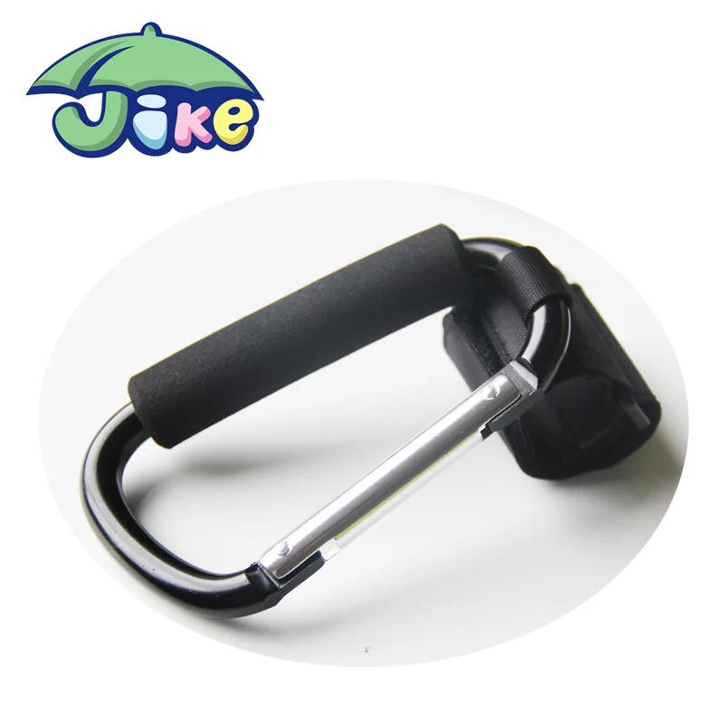 
high quality aluminium universal baby stroller hook Mommy Hook carabiner bulk multi-purpose buggy hook 