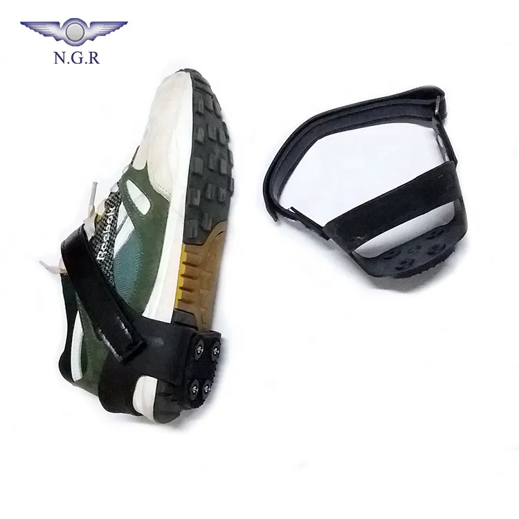 Аксессуары для зимней уличной обуви, 4 шипы, клипсы для снега, льда