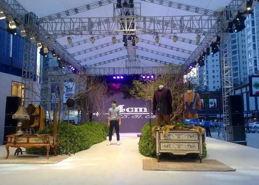 Outdoor Stage Roof Truss Lighting Aluminum Concert Event Frame Truss Structure